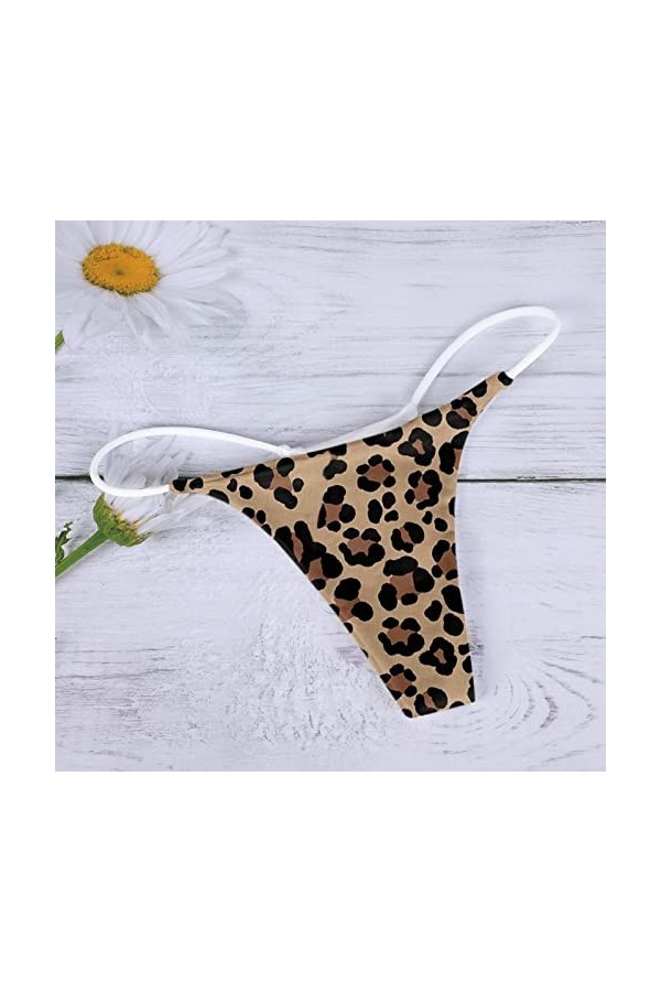 PANPANY Culottes pour Femme sans Couture Soutien-Gorge Dentelle Multicolore sous Vetements String Tanga Taille Basse Multipac