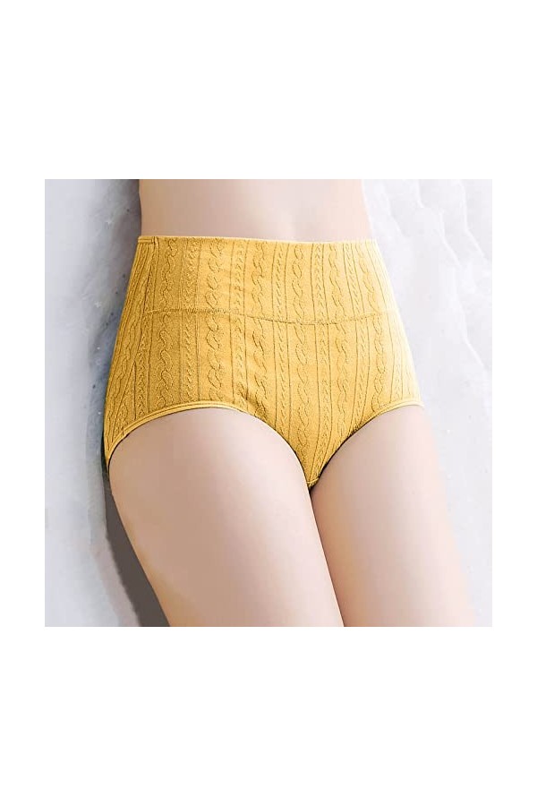 Lingerie Femme Sexy Ensemble Homme Sexy Hot y28.k Mesdames sous-Vêtements Coton sans Couture Triangle Taille Haute Sexy Abdom