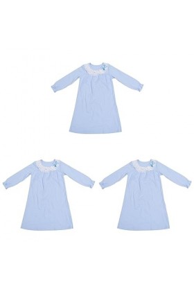 SOIMISS 3 Pièces Chemise De Nuit pour Enfants Chemise De Nuit en Coton Chemise De Nuit en Coton Pijamas Para Niños Enfants Ch