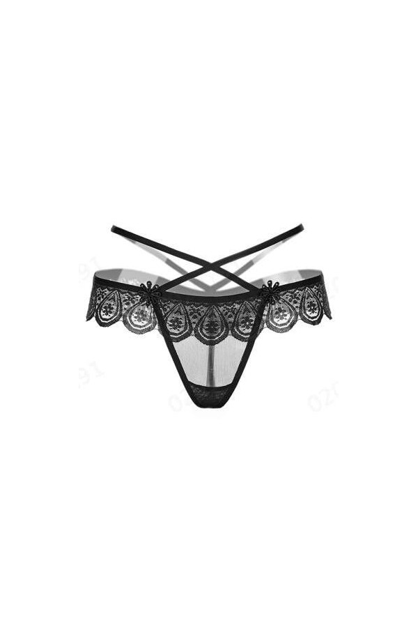 Générique Lingerie Sexy Femme Body et Combinaison Thong Ladies Sexy Culottes Briefs Femmes sous-vêtements Thong Dentelle Lady