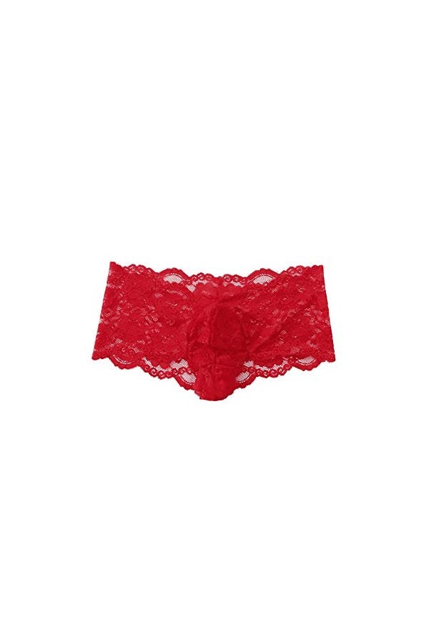 Lingerie Sexy Femme Body et Combinaison Dentelle Respirable Sports Sexy Underpans sous-vêtements Doux sous-vêtements Hommes L