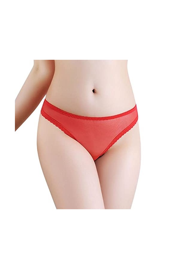 Culotte Dentelle Sexy pour Femme String Ficelle pour Femme Hot Sexy Deshabillé Sexy Grande Taille Coquine Hot Ouverte String 