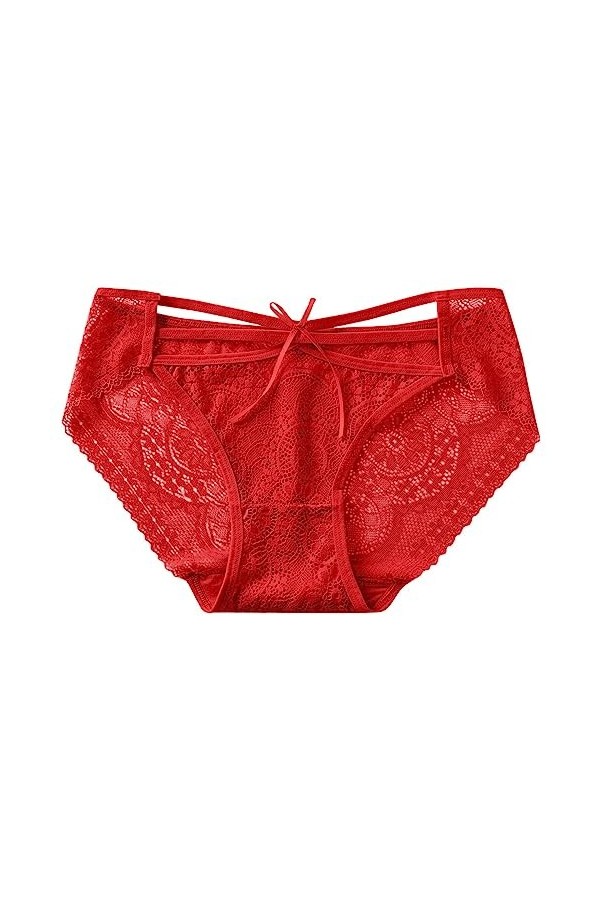 Générique Culotte Ouverte Sexy à LEntre Jambe String Sexy Hot Nuisette sous Vêtements Col V Profond String Sexy Femme Coquin