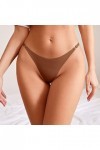 Générique La Petite Culotte Femme Couleur Unie Panties Hot Washable Pantalons Triangle Douce Tangas Transparente Taille Basse