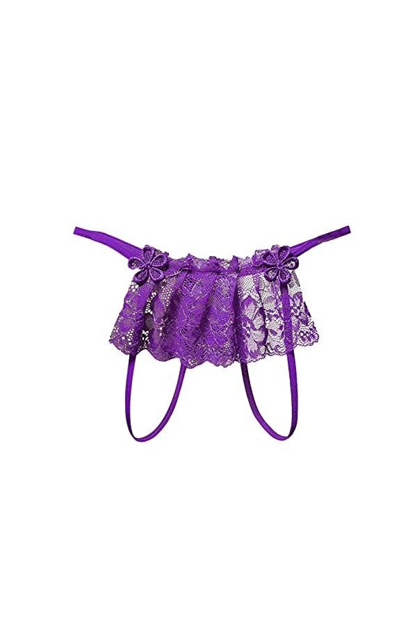 ADMAY 2023 New y26k Style Lingerie Thong sous-vêtements Culottes Femmes Lace Briefs Ladies Sexy Pants Thong Lot de Bandeau P