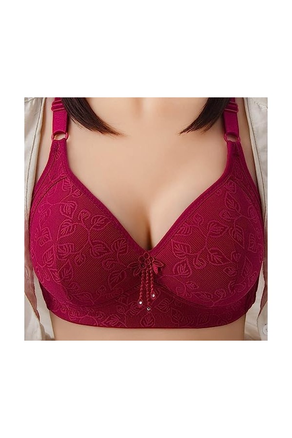 Soutien-Gorge Femme Classique Push Up Brassière Femme Femme Dentelle Bandage évider Soutien Gorge Dos Sexy Dentelle Bandage é