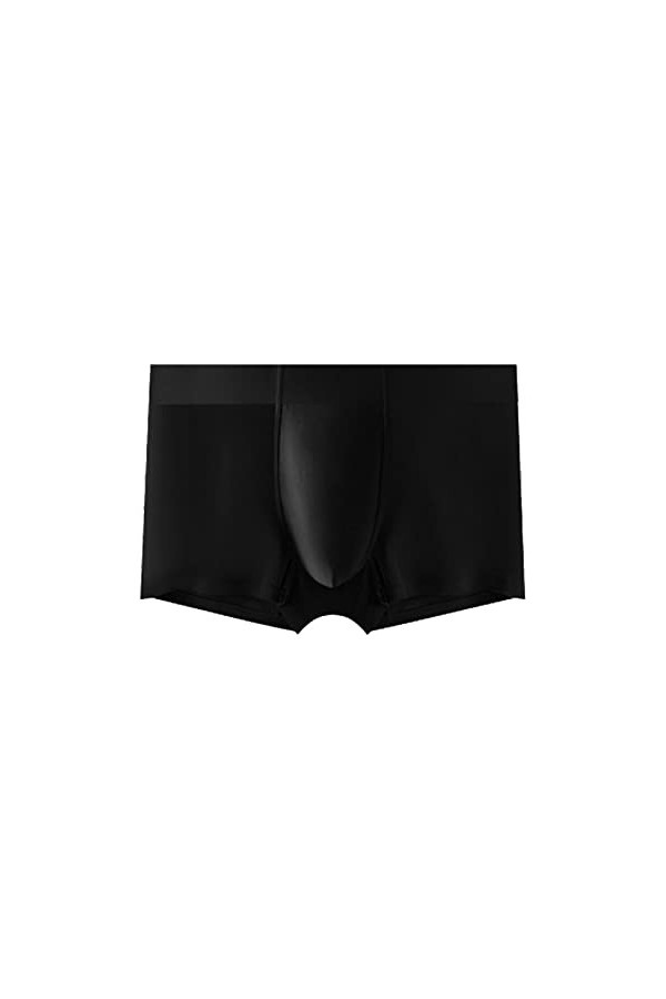 Beokeuioe Sous-vêtements pour homme - Sous-vêtements - Sous-vêtements pour homme - Doux et élastique - Micro boxer stretch re