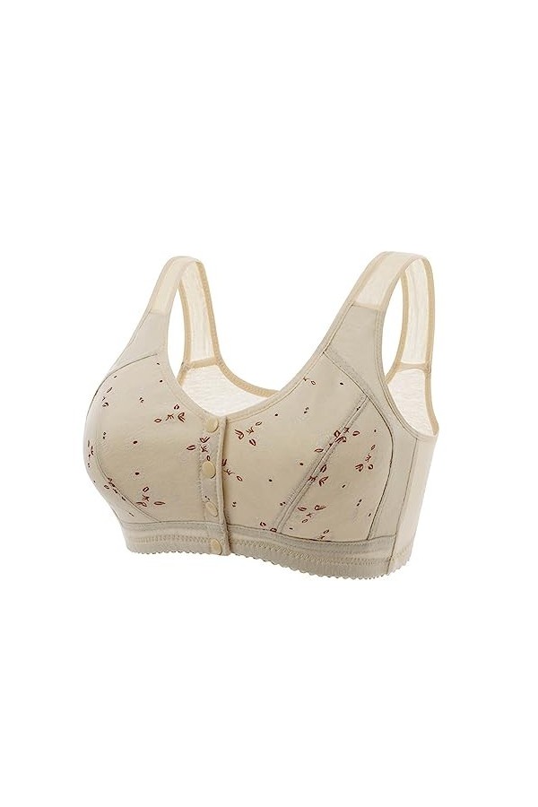 Soutien-gorge de sport classique avec fermeture frontale - Soutien-gorge sexy - Pour robes dos nu - En cuir verni - Bretelles