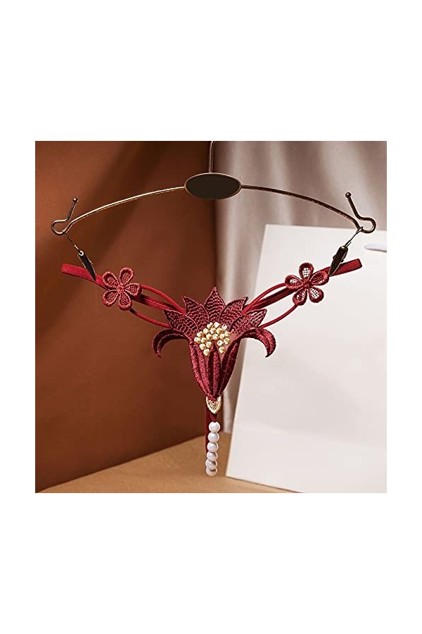 Générique Lingerie Sexy Femme Body et Combinaison Thong Thong Ladies Briefs Femmes Dentelle Sexy Culottes sous-vêtements Pant