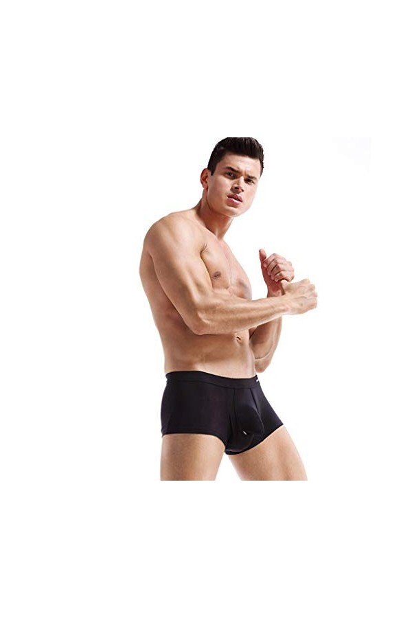 Caleçon pour homme - Boxer pour homme - Personnalité - Slip extensible - Sous-vêtements éléphants - Boxer sexy pour homme, am