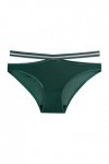 liaddkv Culottes en coton culottes culottes creuses pour femmes sexy épissage sportif lingerie respirante lanières, vert, L