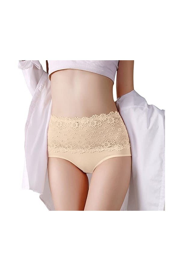 PANPANY Culottes pour Femme Tanga String Multipack sans Couture Culotte Slips Dentelle Taille Basse Femme Multicolore sous Ve