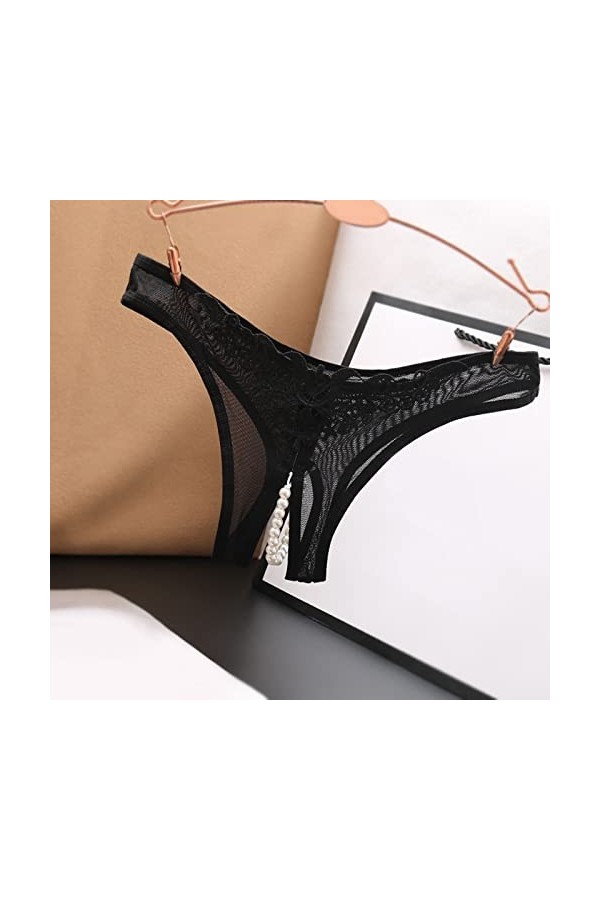 PANPANY Culottes pour Femme Multipack String Dentelle Soutien-Gorge Femme Multicolore Culotte Taille Basse sans Couture sous 