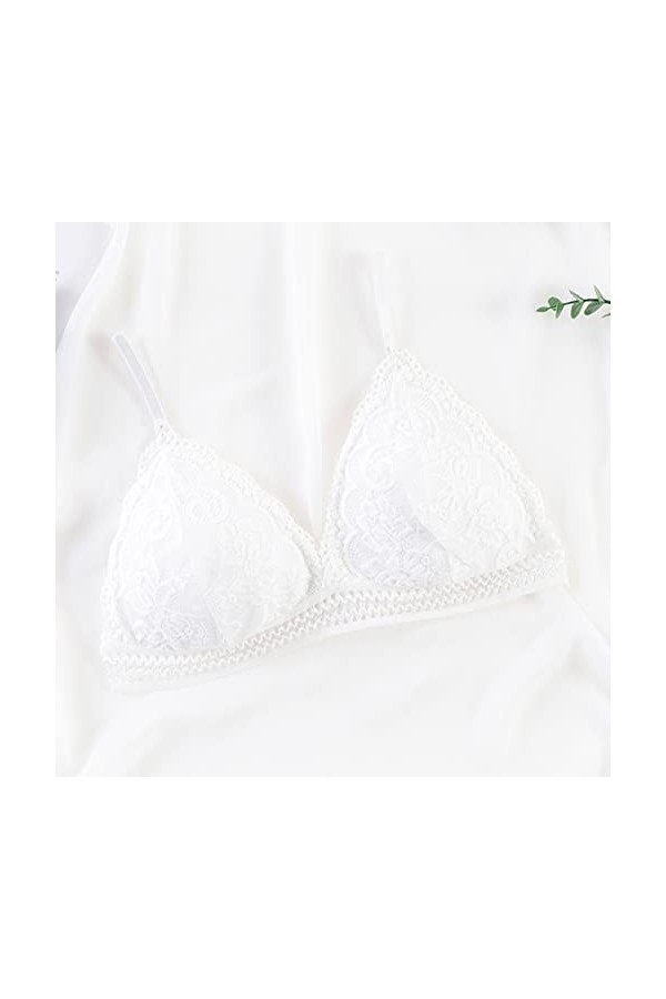 Lingerie Femme Sexy Ensemble Homme Sexy Hot y2*k Nouveau Soutien-Gorge pour Femmes français Dentelle Fine Dentelle Soutien-Go