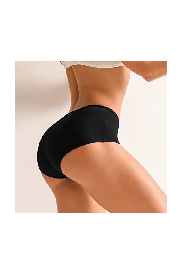 Lingerie Femme Sexy Ensemble Homme Sexy Hot y26k Femmes Taille Moyenne Respirant Avant et après Eriod Culotte physiologique B