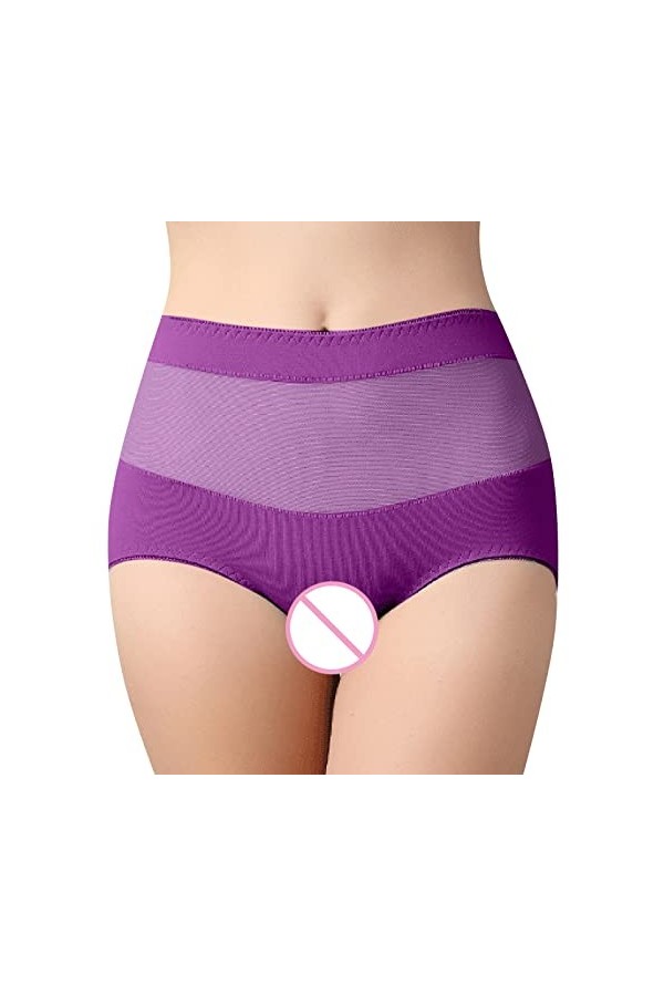 Lingerie Femme Sexy Ensemble Homme Sexy Hot y27k Nouveaux sous-vêtements en Dentelle translucide Taille Haute en Coton Confor