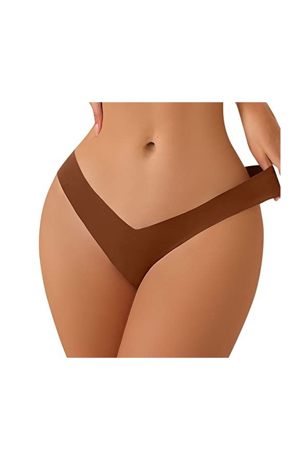 Lingerie Femme Sexy Ensemble Homme Sexy Hot y28.k Culotte de Bikini sans Couture pour Femme Culotte en Stretch Doux sous-vête