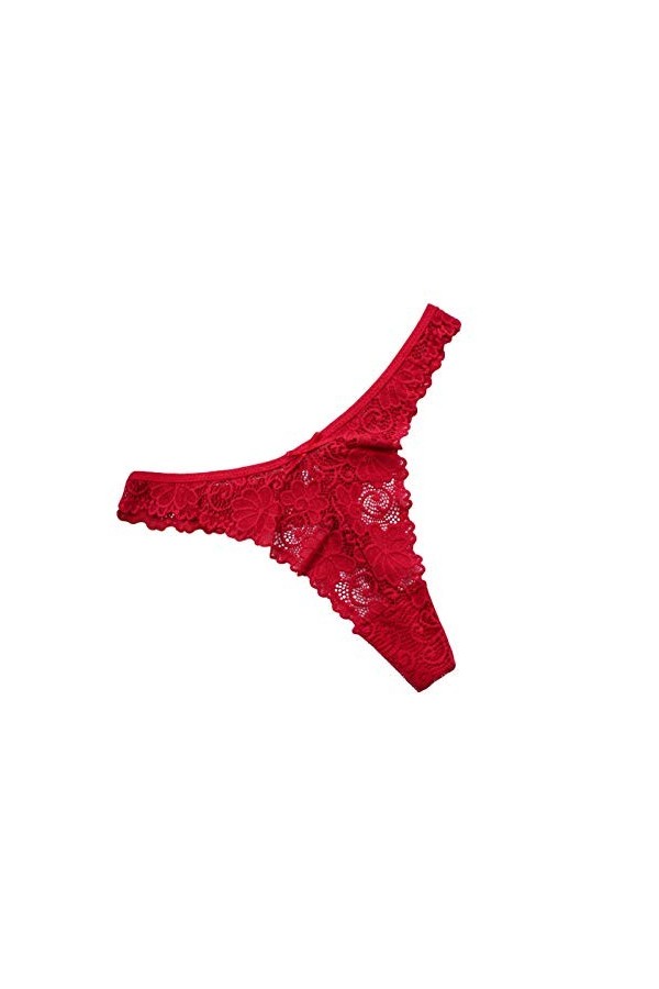 Générique Lingerie Sexy Femme Body et Combinaison sous-vêtements Lingerie Sexy Briefs strongs Voie-Through Culottes Dentelles