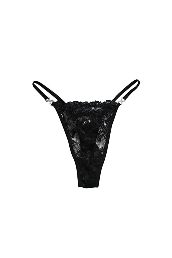 ADMAY 2023 New y25k Style Lingerie Femmes Sexy Dentelle Slips évider Culotte Crochet à Lacets Culotte Tongs G String Lingerie