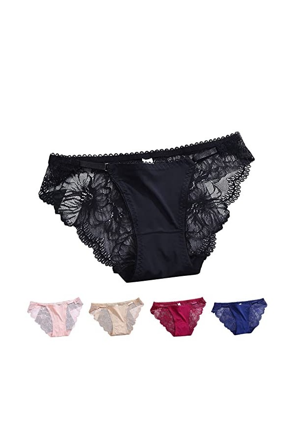 Générique Culotte Ouverte Sexy à LEntre Jambe Tangas Ficelle sous-Vêtements Respirant String Femme Sexy Chic Hot Ficelle Cul