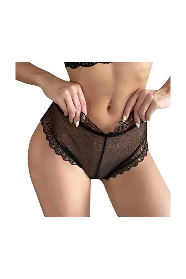 Lingerie Femme Sexy Ensemble Homme Sexy Hot y28.k Femmes Couleur Unie Slips caleçons vêtements de Nuit sous-vêtements Shorts 