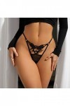 Lingerie Femme Sexy Ensemble Homme Sexy Hot y*2*k Sexy Dentelle T Pantalon Taille Basse Fine Décoratif T Haped Entrejambe Res