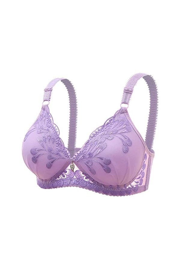 Hot Sexy Plus Size Cotton Underwire Confortable Femmes sous-Vêtements Soutien-Gorge Érotique Menstruelle Abondante