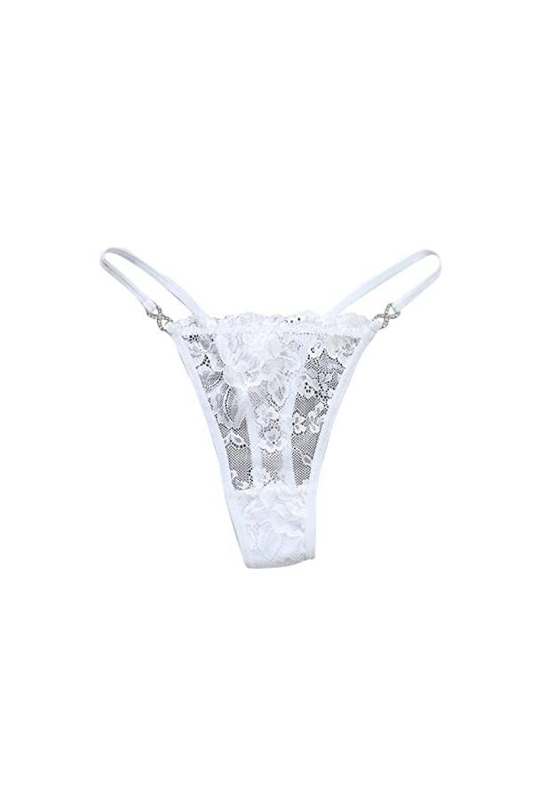 ADMAY 2023 New y25k Style Lingerie Femmes Sexy Dentelle Slips évider Culotte Crochet à Lacets Culotte Tongs G String Lingerie