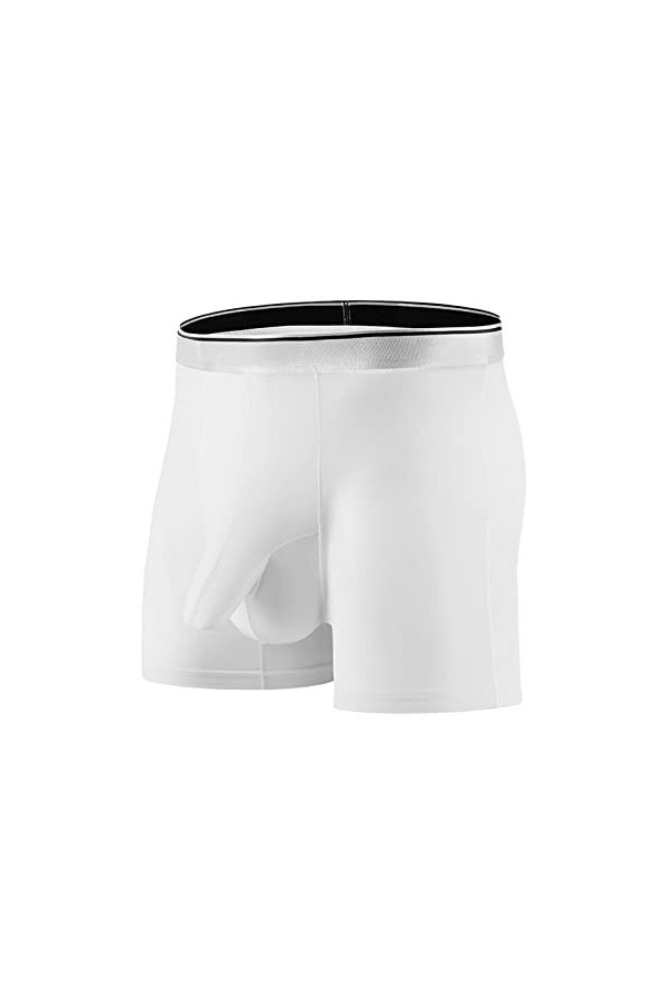 Offres Sous-vêtements pour homme, doux, respirant, pour garçon, grande taille, sous-vêtements de sport, boxers de séparation,