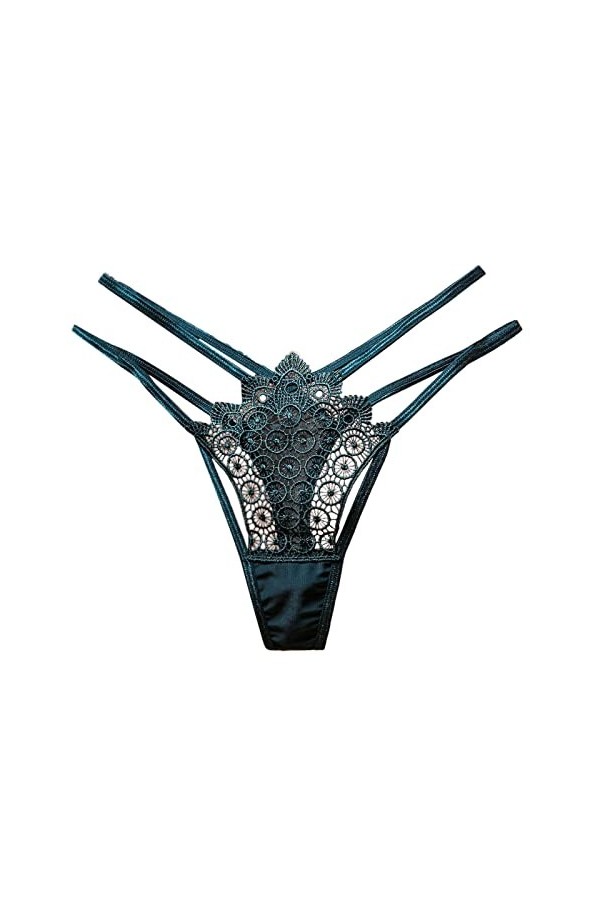 ADMAY 2023 New y/2k Style Lingerie Femmes sous-Vêtements Strings Dentelle Bikini Culotte G String String Stretch Ladie Brief 