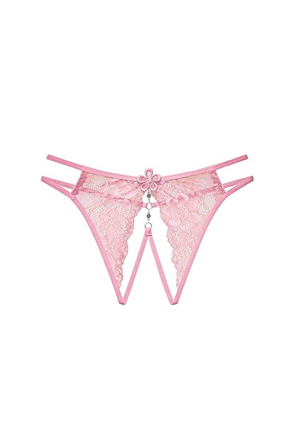 ADMAY 2023 New y2.k Style Lingerie Femmes Culottes Dentelles Trim Sexy Thong sans Soudure Culotte Respirante Body Nouveau Né 