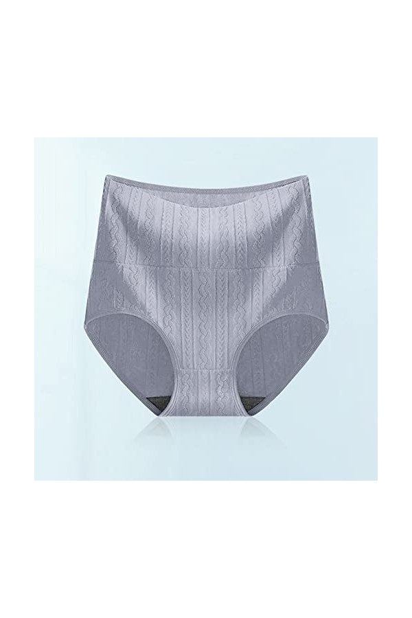 String de Absorbante Menstruelle Femme 2023 Nouveau en Pur Coton et Soie Slips Couleur Unie Pantalons Triangle Stretch Culott