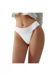 Culotte Anti Fuite Urinaire Femme Lavable Menstruelles Panties Taille Mi-Haute Transparente Slip Élégant Et Chic Bikini Soie 