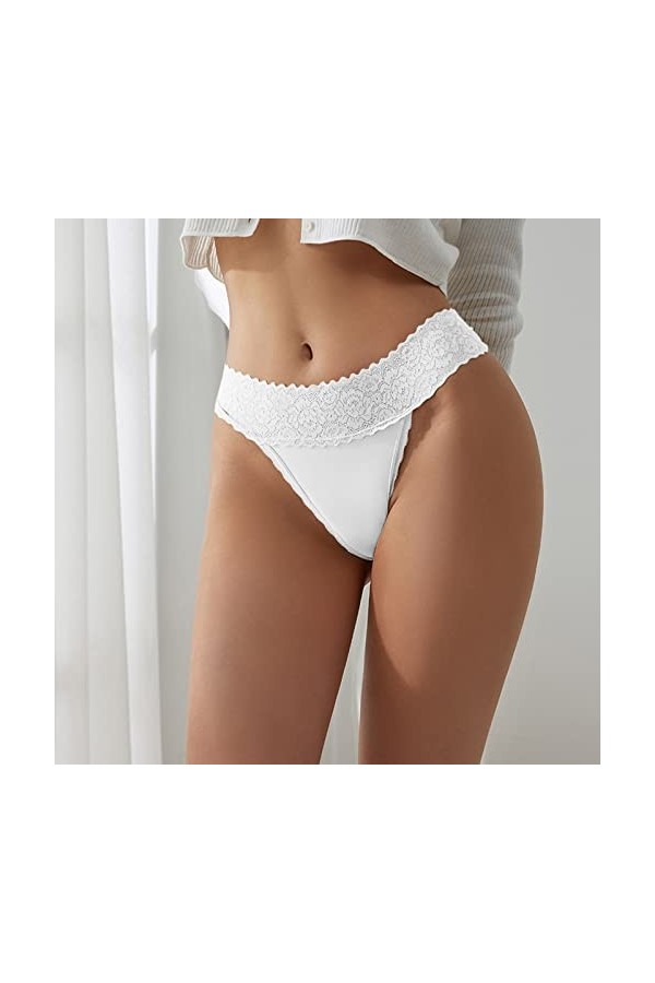 Culotte Anti Fuite Urinaire Femme Lavable Menstruelles Panties Taille Mi-Haute Transparente Slip Élégant Et Chic Bikini Soie 
