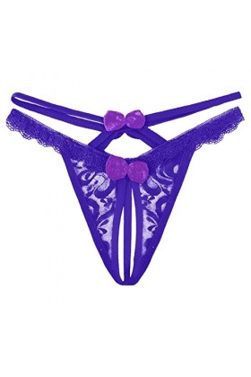 ADMAY 2023 New y*2k Style Lingerie Femmes Sexy Gland Maille Slips évider Culotte Crochet à Lacets Culotte Tongs G String Ling