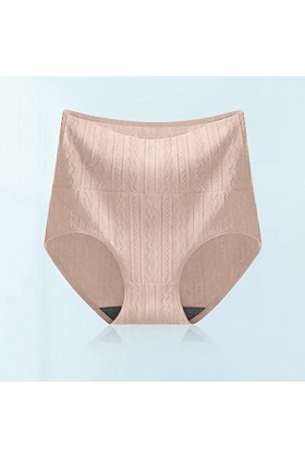 String de Absorbante Menstruelle Femme 2023 Nouveau en Pur Coton et Soie Slips Couleur Unie Pantalons Triangle Stretch Culott