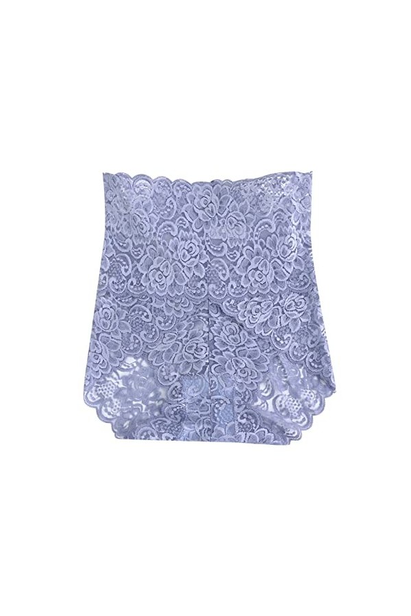 Sexy Dentelle Maille Transparente Femmes sous-vêtements Grande Taille Taille Haute Culotte Culotte Menstruelle Lavable Grande