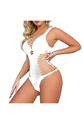 Femmes résille Haut Ensemble de Lingerie Deux pièces Maille Transparente évider sous-vêtements Sexy Voir à Travers Les vêteme