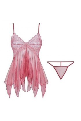 Lingerie Femme Sexy Ensemble Homme Sexy Hot y20k sous-vêtements Amusants pour Femmes Fil Doux Deep V Sexy Lace Hanging See Th