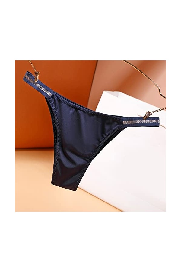 Femmes Sexy Culotte sans Couture Taille Moyenne Glace Soie Hanche Levage Slips sans Sentir Coton Entrejambe Culotte Body Viny