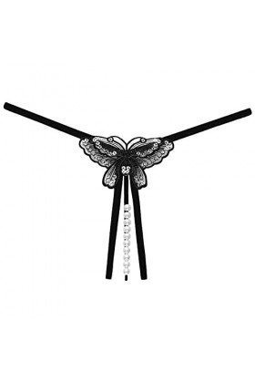 ADMAY 2023 New y27k Style Lingerie Femmes Sexy brodé Perles Massage String Taille Basse Gamme Ouverte Paillettes caleçons Men