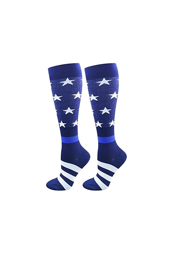 Porte-jarretelles pour cuisses - Drapeau américain pour homme et femme - Rayures - Fantaisie patriotique pour homme et femme 