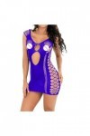 liaddkv Lingerie sexy pour femme, lilas, taille unique