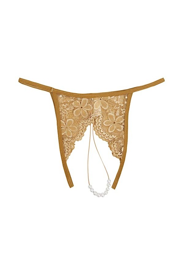 sous-vêtements Maille Perle Slips évider Culotte Crochet à Lacets Culotte Tongs G String Lingerie sous-vêtements Culottes Ye