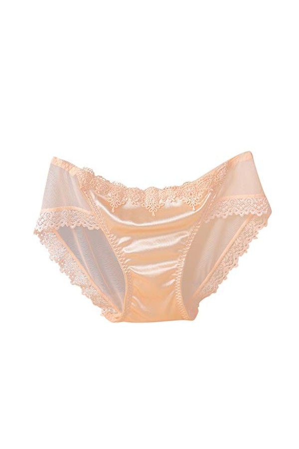 PANPANY Culottes pour Femme Sexy Femme Culotte Taille Basse Soutien-Gorge Dentelle Confortables sous Vetements String sans Co