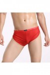Lingerie Homme Sexy Hot Hommes Sexy Maillage sous-vêtements Doux Bref Respirants sous-vêtements de Sport Gaufre Robe Homme R