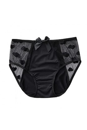 Culottes en Dentelle Sexy pour Femmes Femmes été Taille Moyenne Grande Taille Culotte en Dentelle Slips Sexy Sexy sous-vêteme