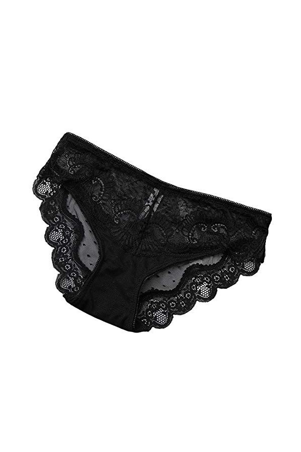 BIISDOST Voile-Through Lingerie Dentelle Respirable Sexy Briefs Mode sous-vêtements Culottes Femmes Combinaison Sexy Hot Bla