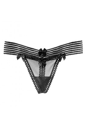 ADMAY 2023 New y*2k Style Lingerie Léopard String Femmes Sexy Hot Femmes Ceinture Mince Réglable Taille Basse Nouveaux sous-V