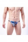 Gefomuofe Sous-vêtements pour homme - Sous-vêtements érotiques - Lingerie ouverte - String ouvert - Respirant - Sous-vêtement